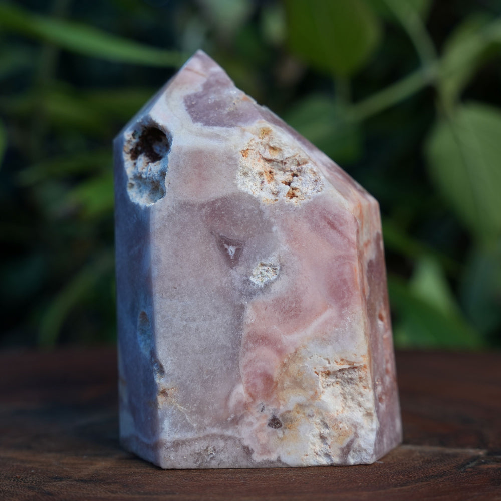 
                  
                    High Grade Druzy Pink Amethyst Tower | Reiki Infused
                  
                