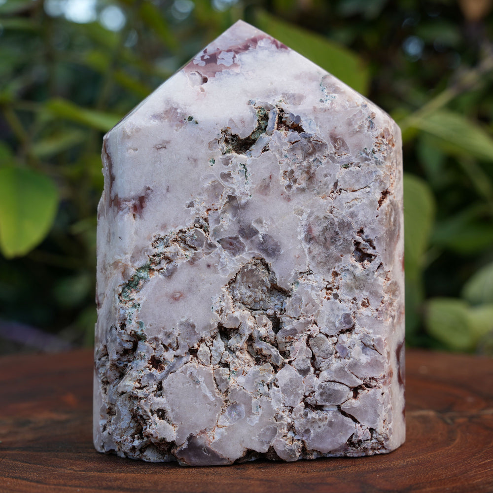 
                  
                    AA Grade Druzy Pink Amethyst Tower | Reiki Infused
                  
                