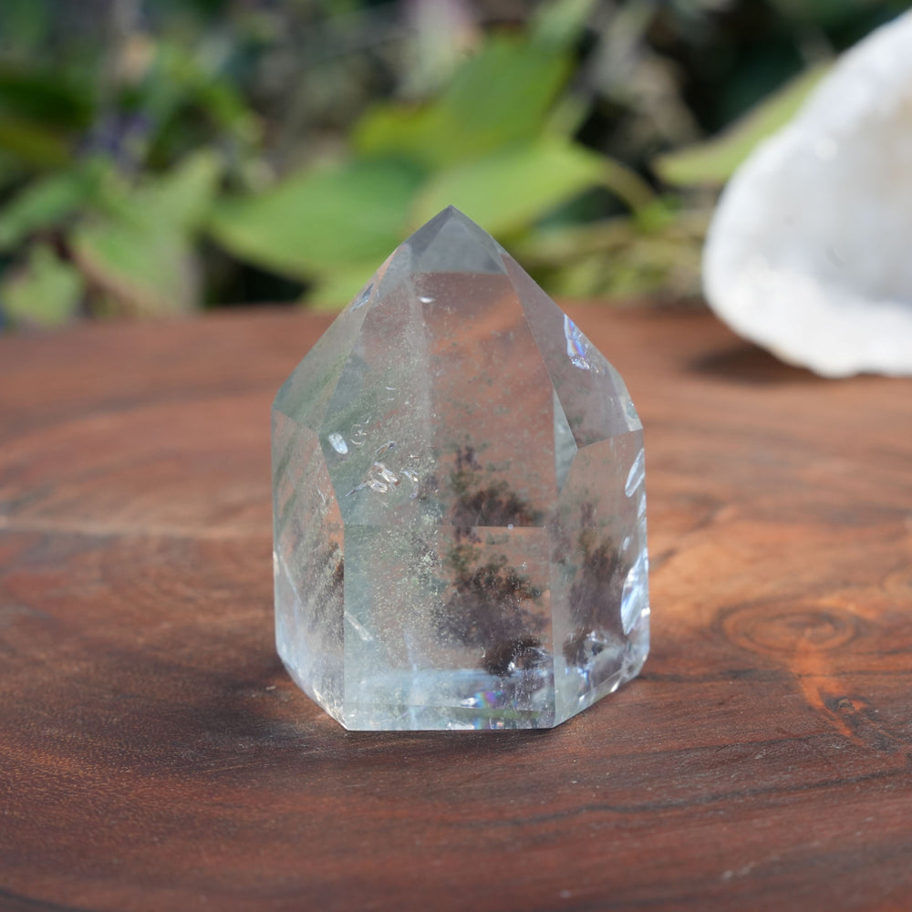 
                  
                    Small Green & Purple Garden Quartz Points | High Grade | Reiki Infused
                  
                