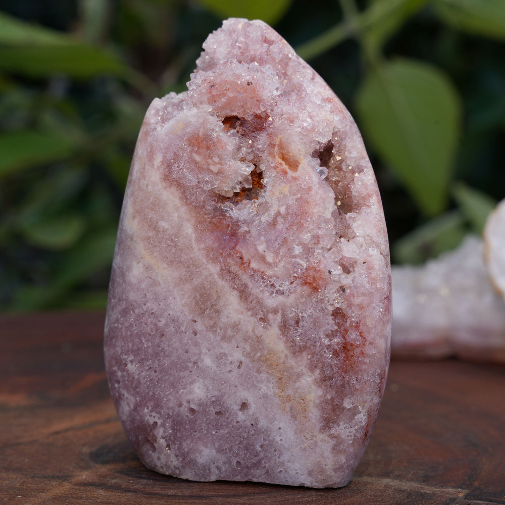 
                  
                    Pink Amethyst Cluster Freeforms | Reiki Infused
                  
                