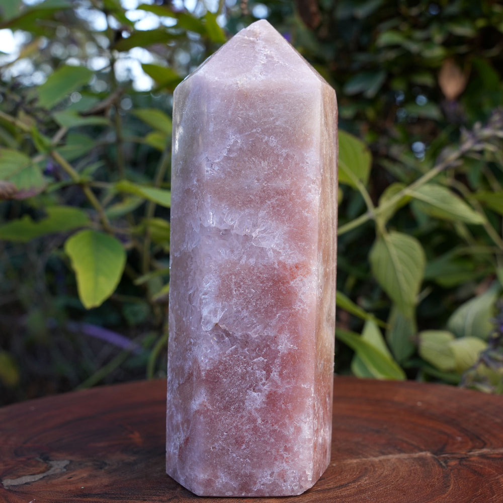 
                  
                    AA Grade Druzy Pink Amethyst Tower | Reiki Infused
                  
                