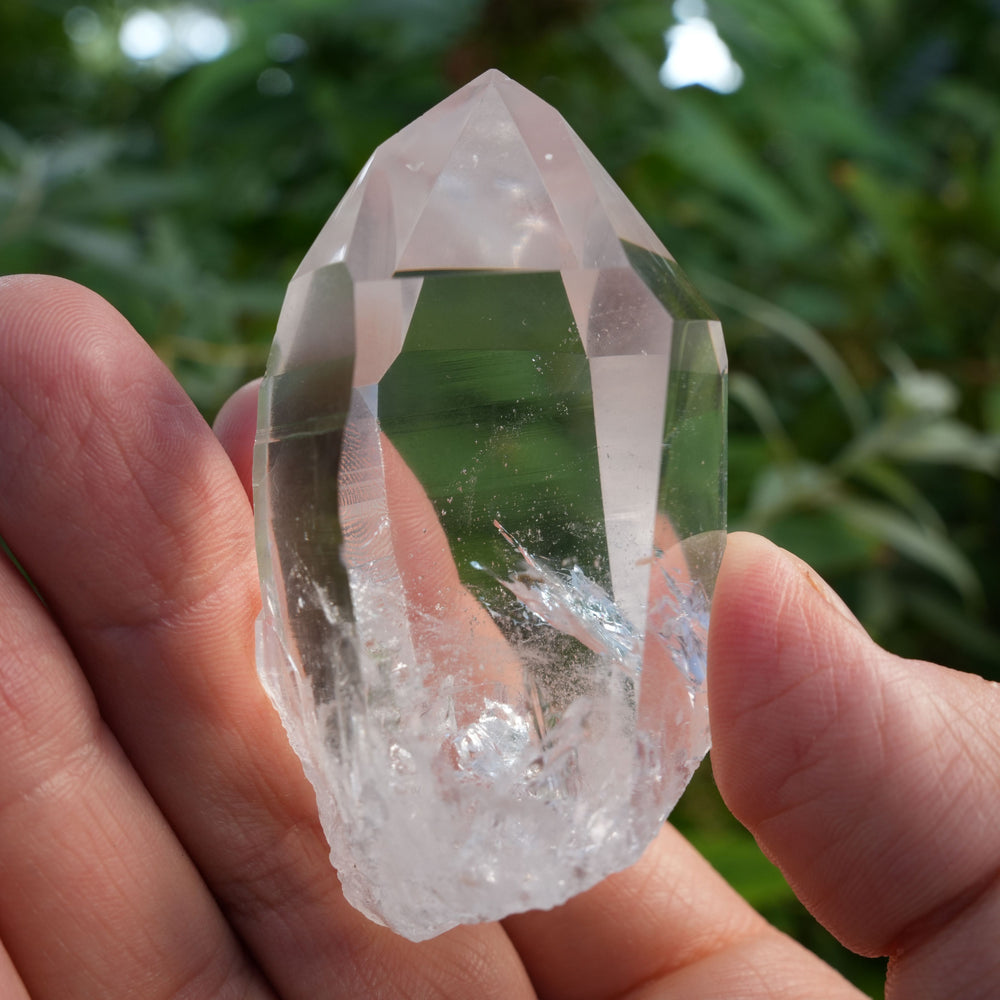 
                  
                    High Grade | Diamantina Quartz Points with Raw Bottom | Reiki Infused
                  
                
