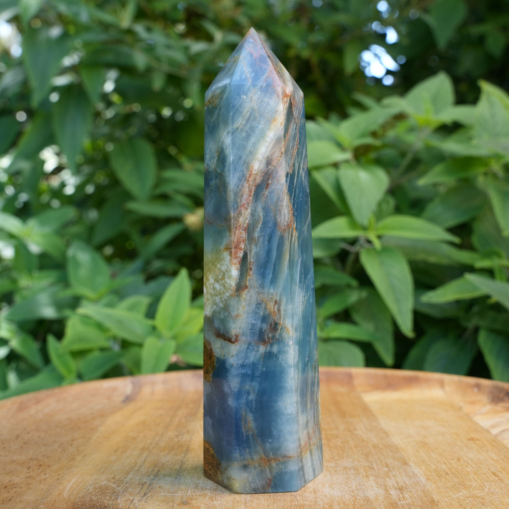 
                  
                    Large Blue Onyx Tower | High Grade | Reiki Infused
                  
                
