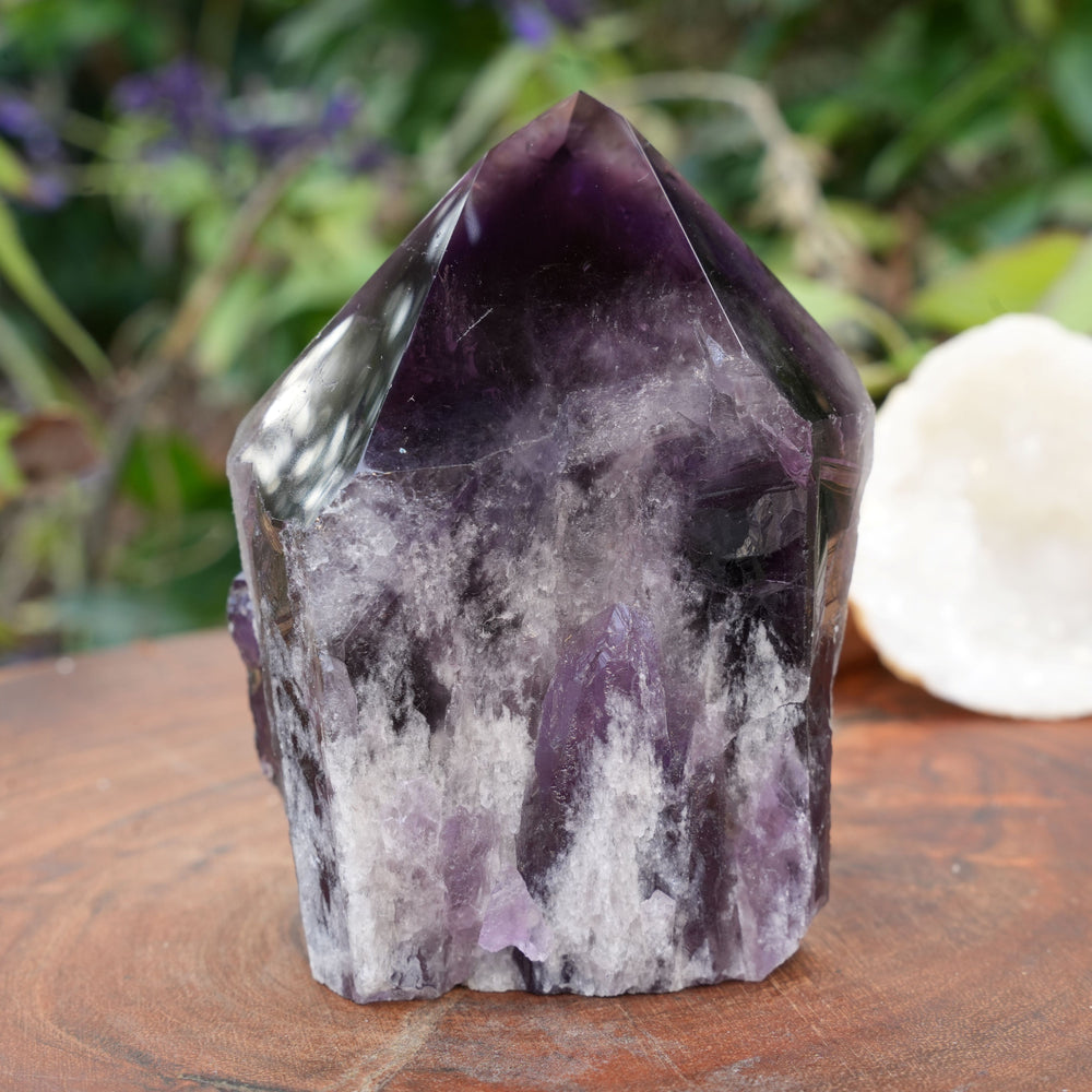 
                  
                    Large High Quality Amethyst Cut Base | Reiki Infused
                  
                