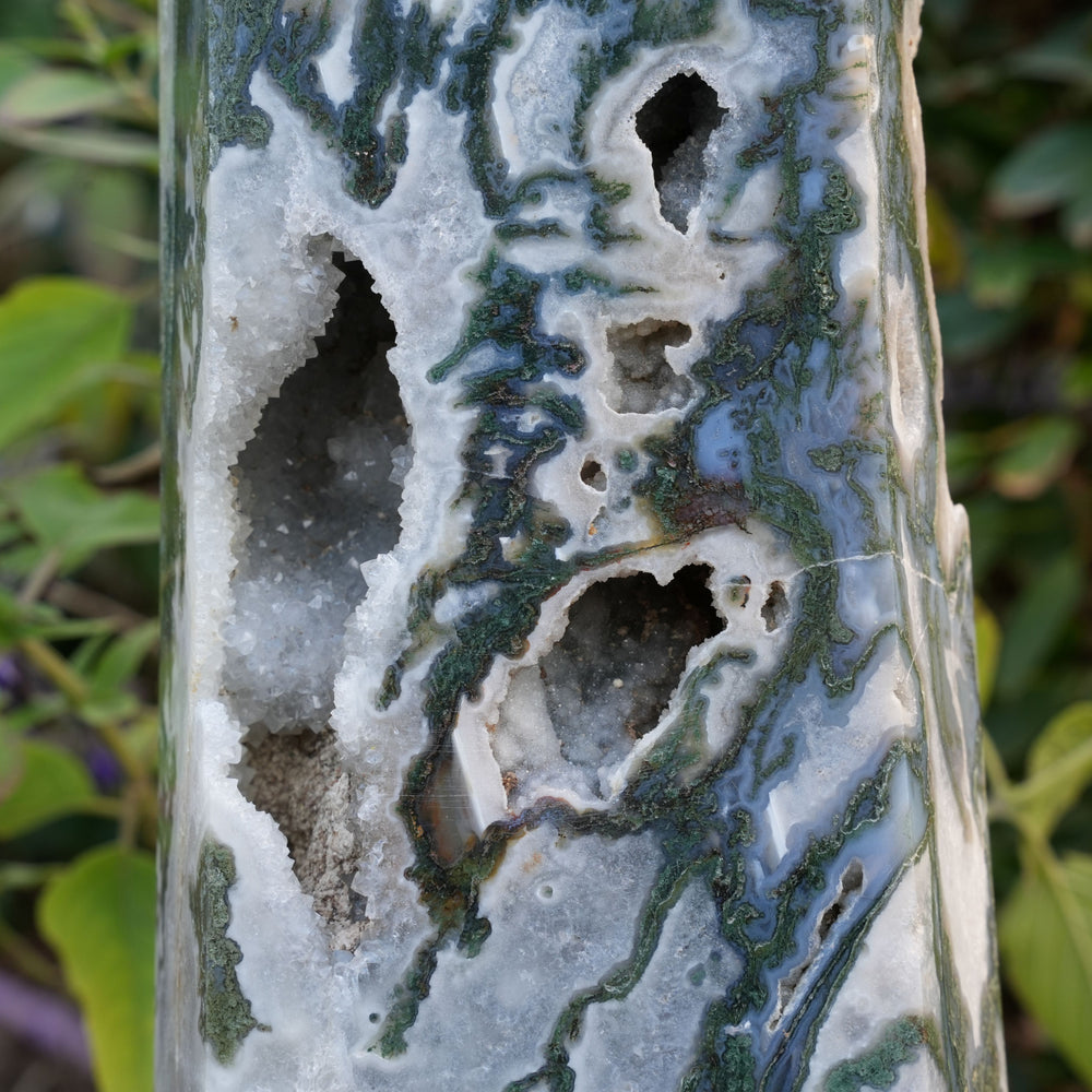 
                  
                    Giant Moss Agate Generator | Reiki Infused
                  
                