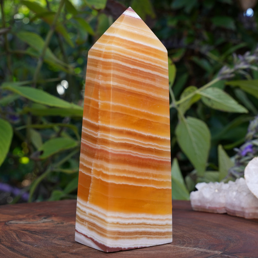 
                  
                    Large Yellow Calcite Towers | Reiki Infused
                  
                