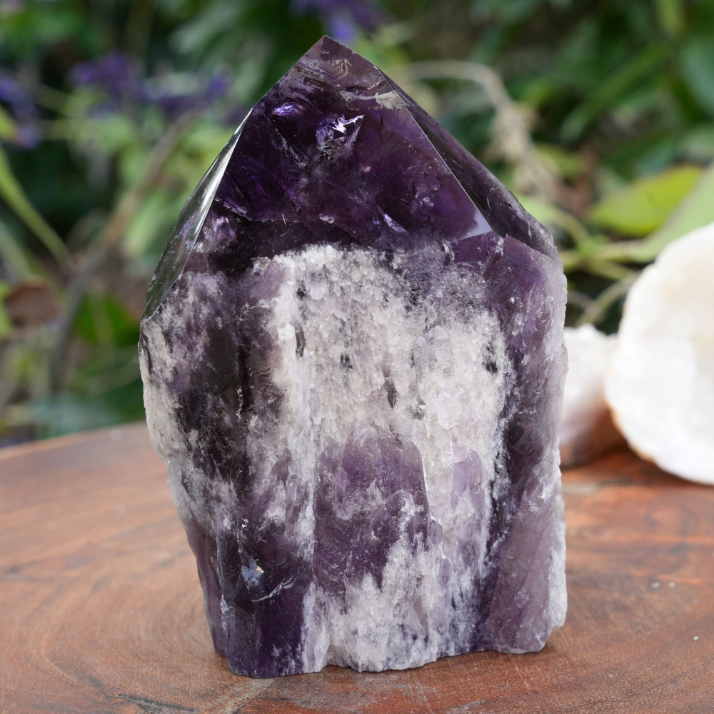 
                  
                    Large High Quality Amethyst Cut Base | Reiki Infused
                  
                