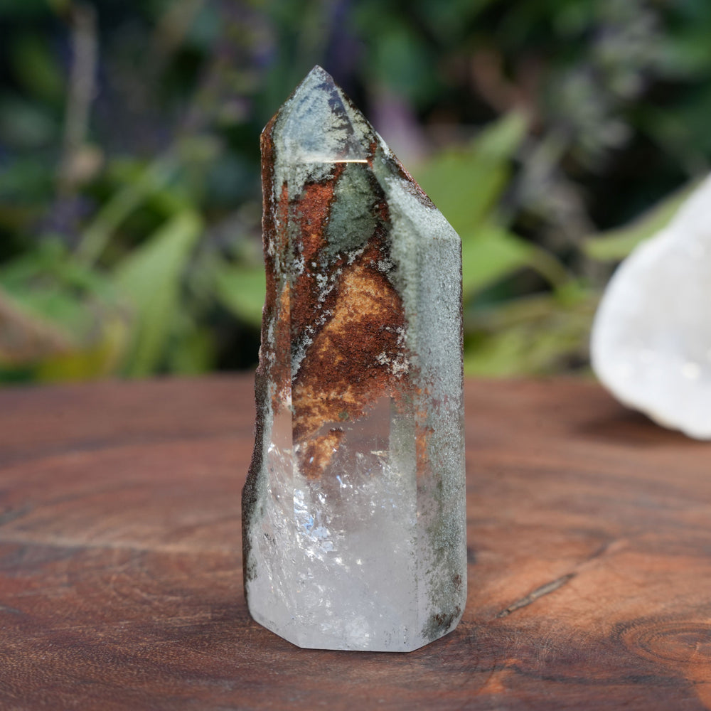
                  
                    Small Green & Purple Garden Quartz Points | High Grade | Reiki Infused
                  
                