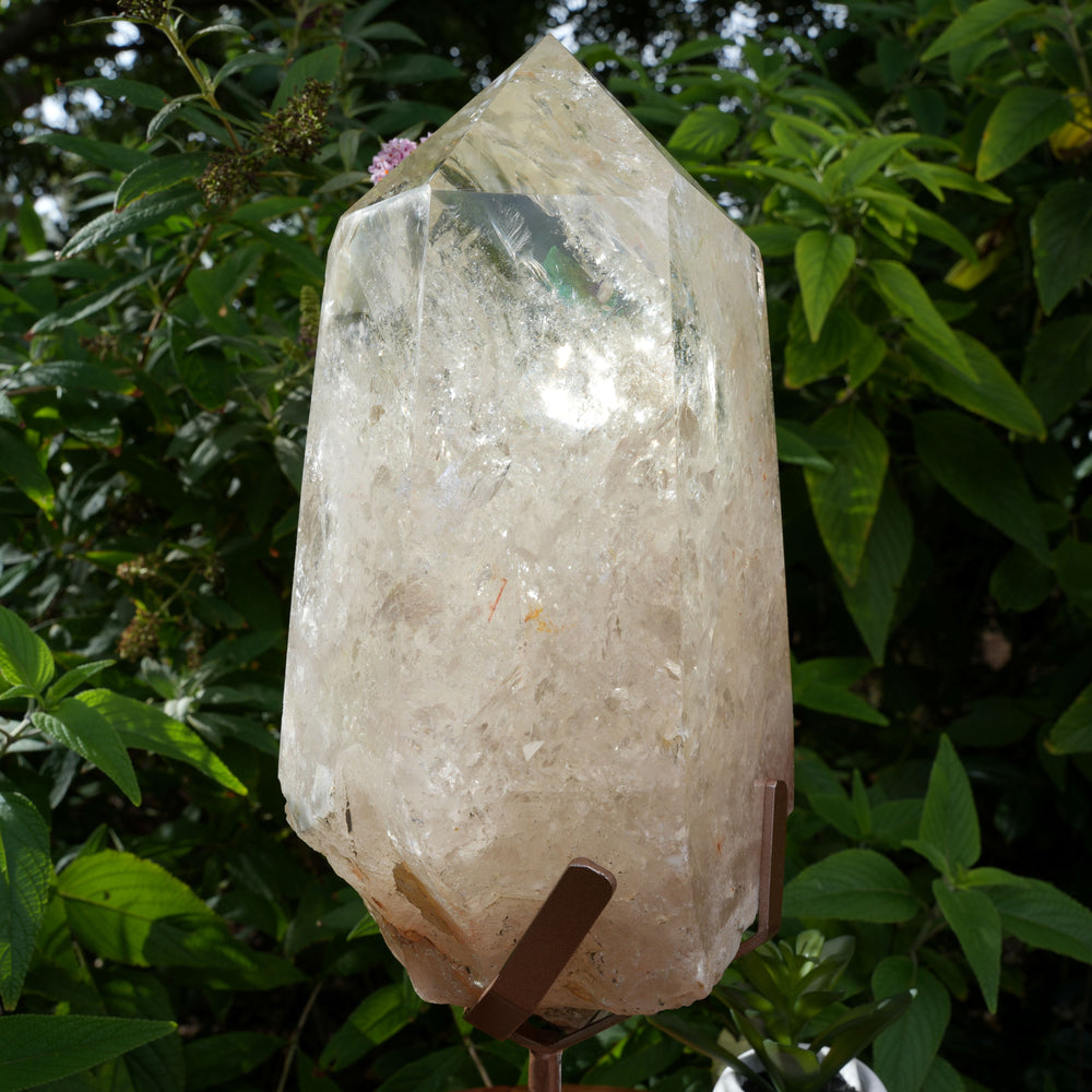 
                  
                    Giant Natural Citrine Generator | With Rose Gold Stand | Reiki Infused
                  
                