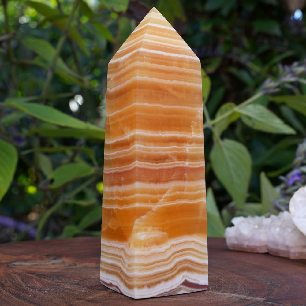 
                  
                    Large Yellow Calcite Towers | Reiki Infused
                  
                