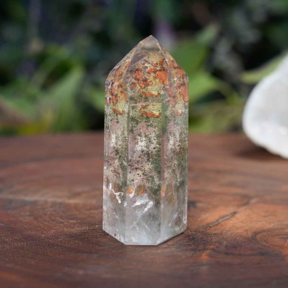 
                  
                    Small Green & Purple Garden Quartz Points | High Grade | Reiki Infused
                  
                