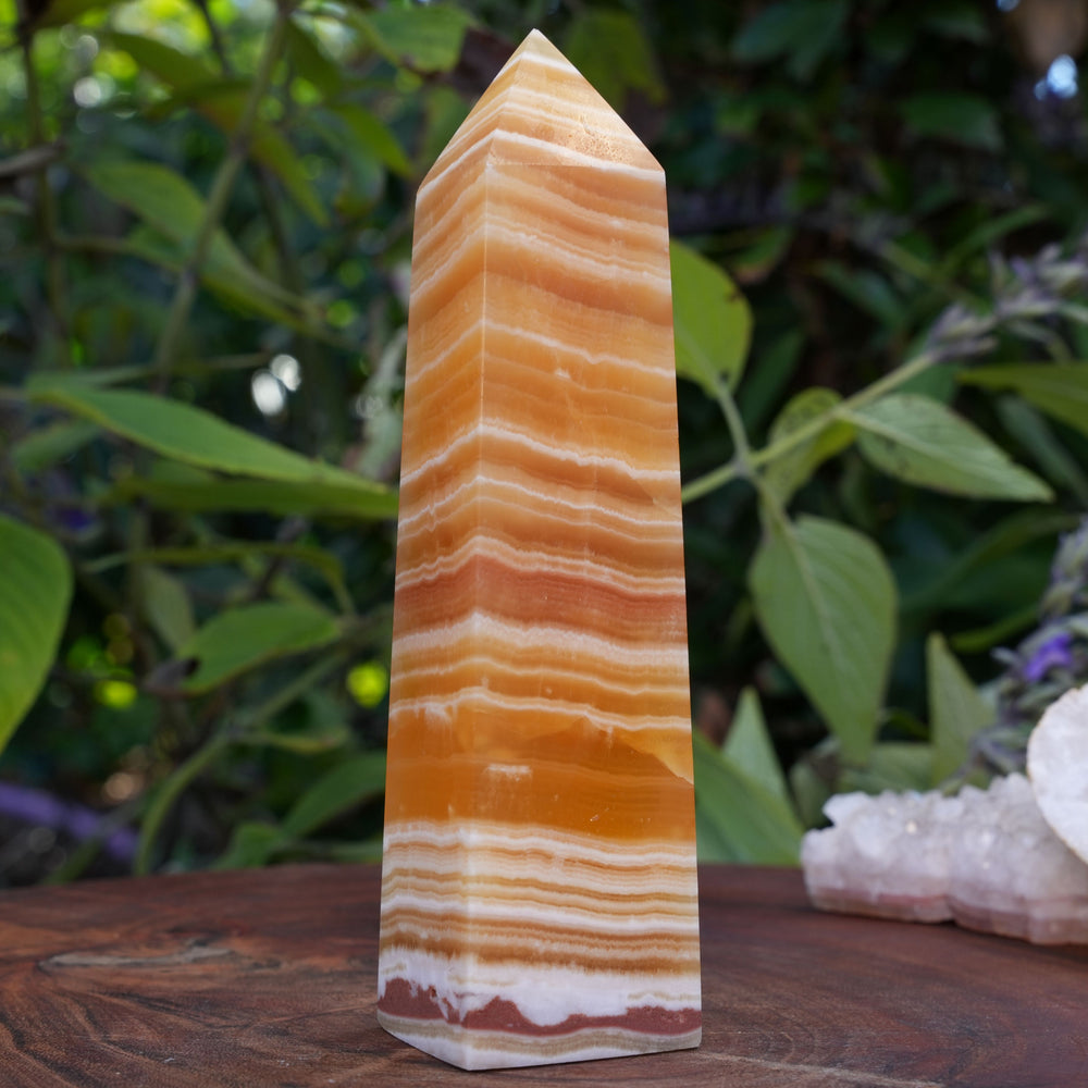 
                  
                    Large Yellow Calcite Towers | Reiki Infused
                  
                