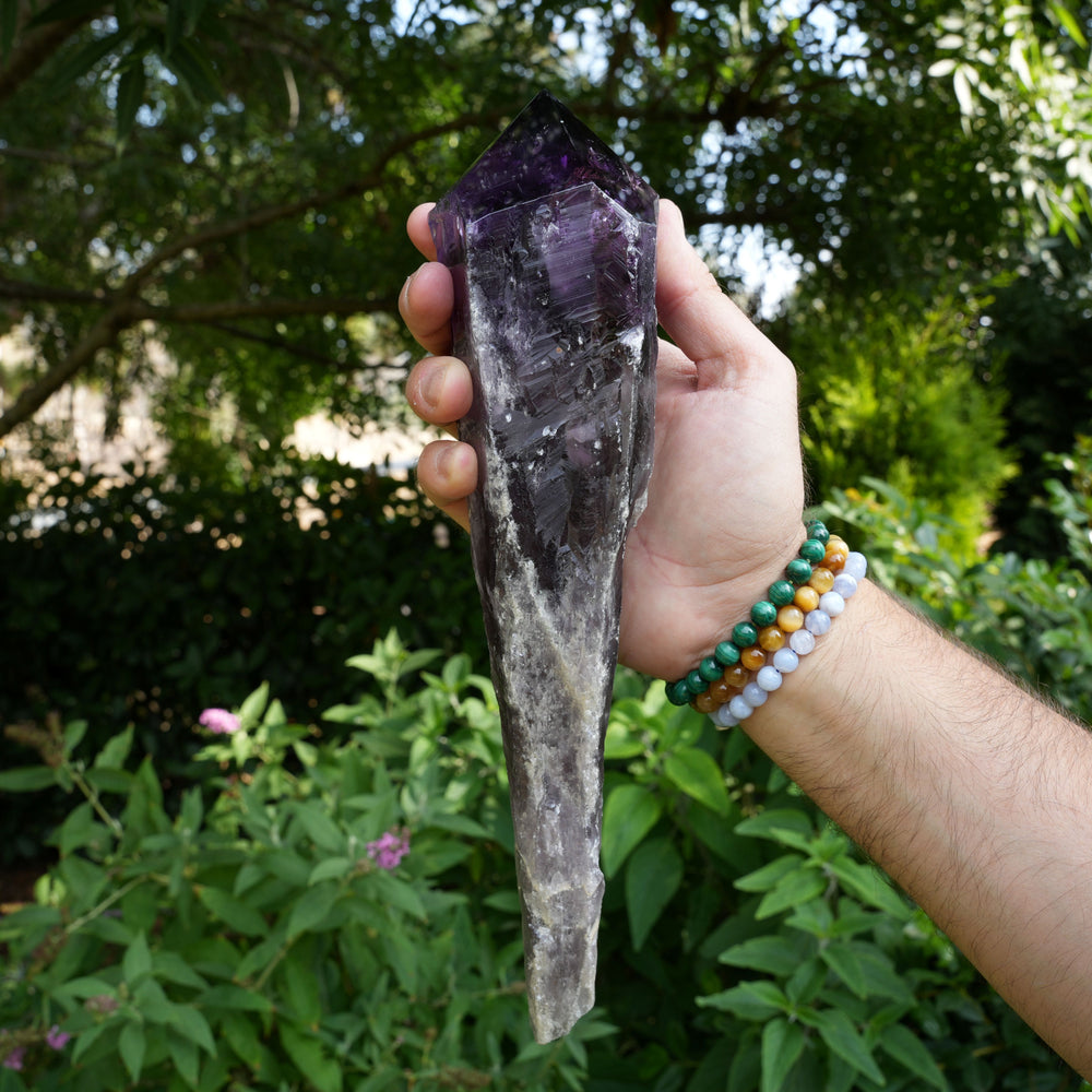 
                  
                    Giant Deep Purple Amethyst Wands | AAA Grade | Reiki Infused
                  
                