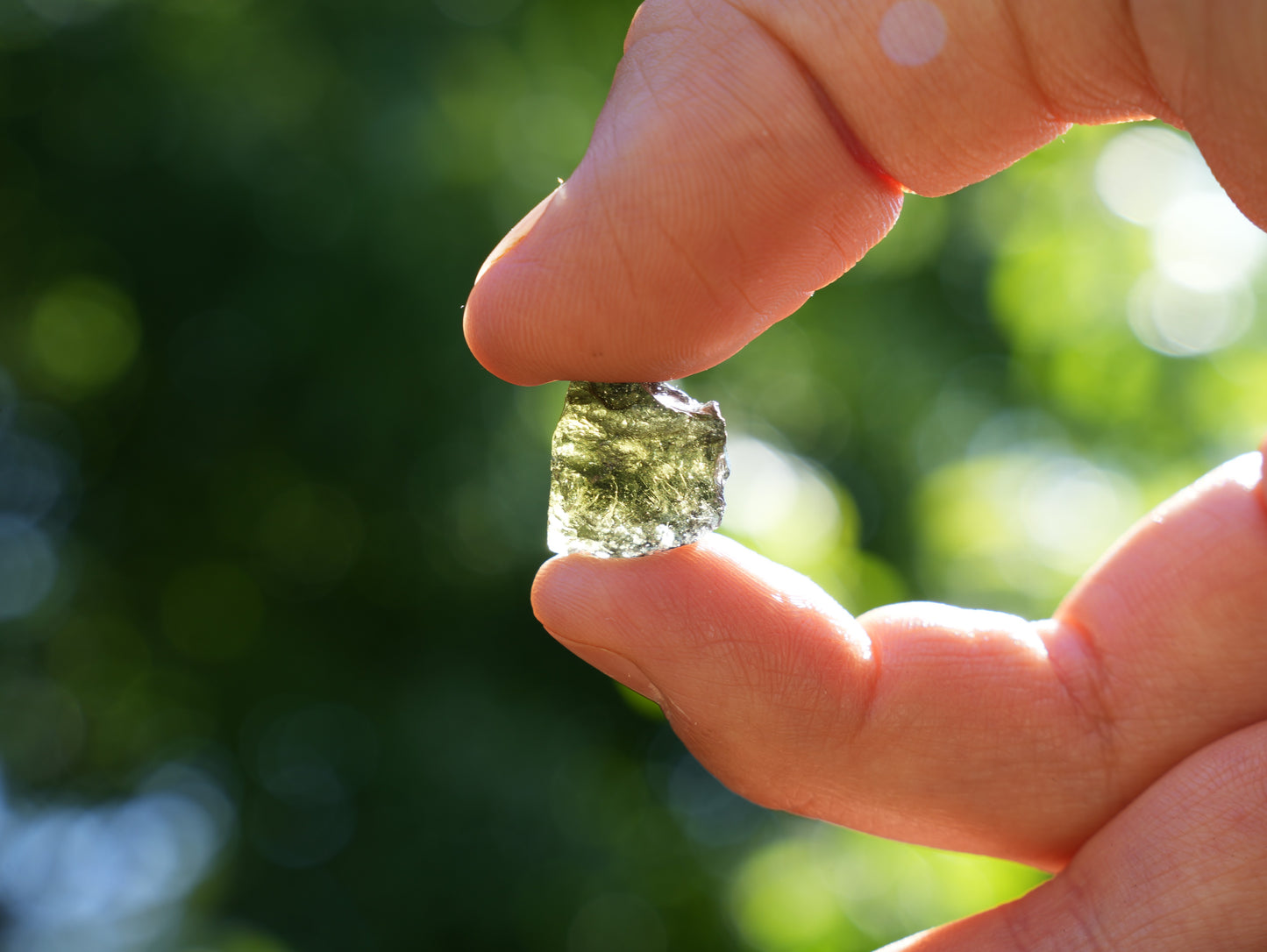 Raw Authentic Moldavite | AAA Grade | Reiki Infused