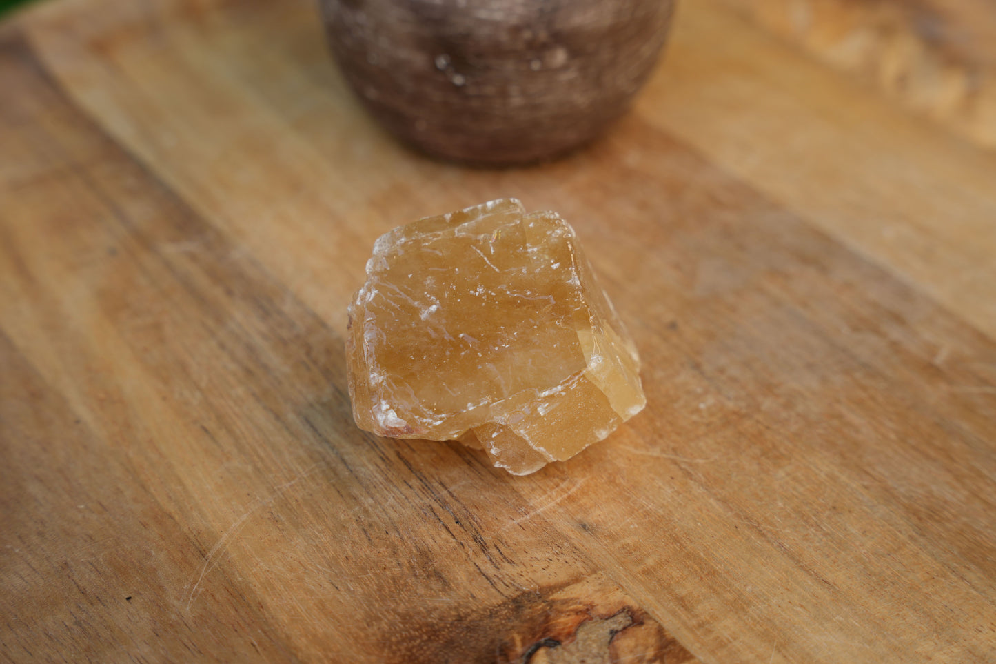 Golden Calcite Rough | Reiki Infused