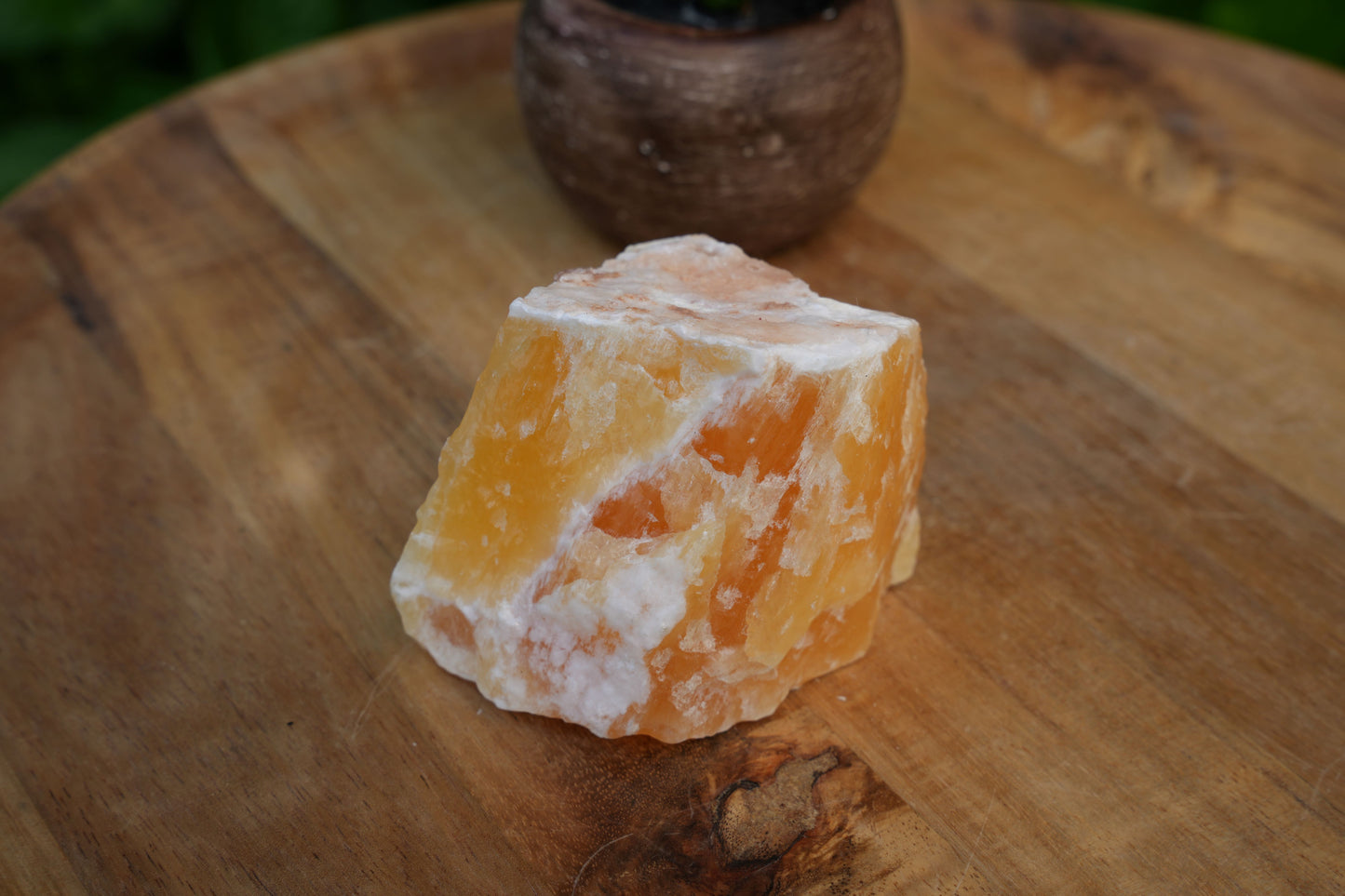 Orange Calcite Rough | Reiki Infused