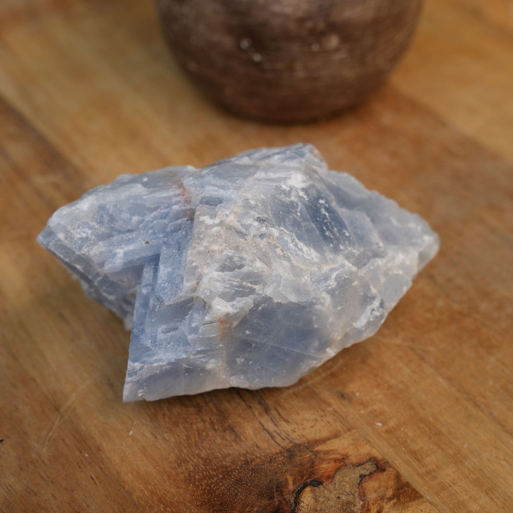 Blue Calcite Rough | Reiki Infused