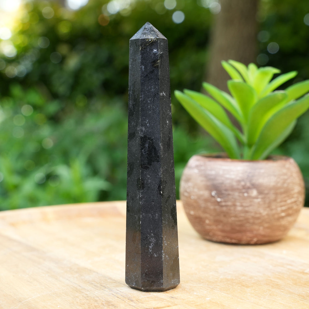 Black Tourmaline Points | Reiki Infused