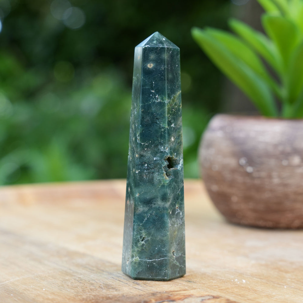 Ocean Jasper Points | Reiki Infused