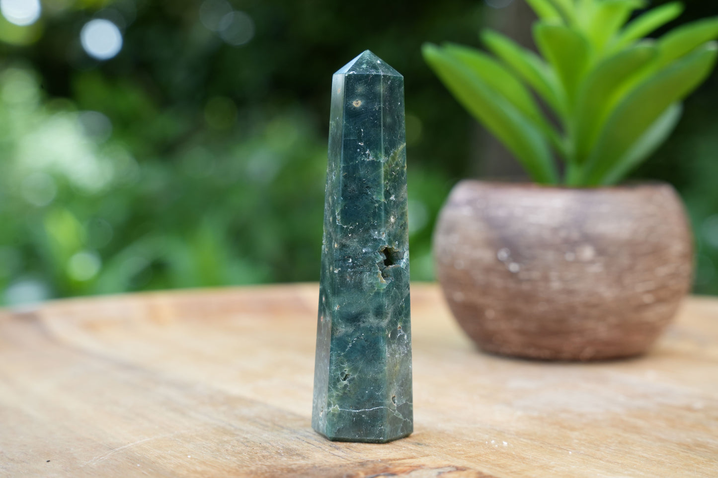 Ocean Jasper Points | Reiki Infused