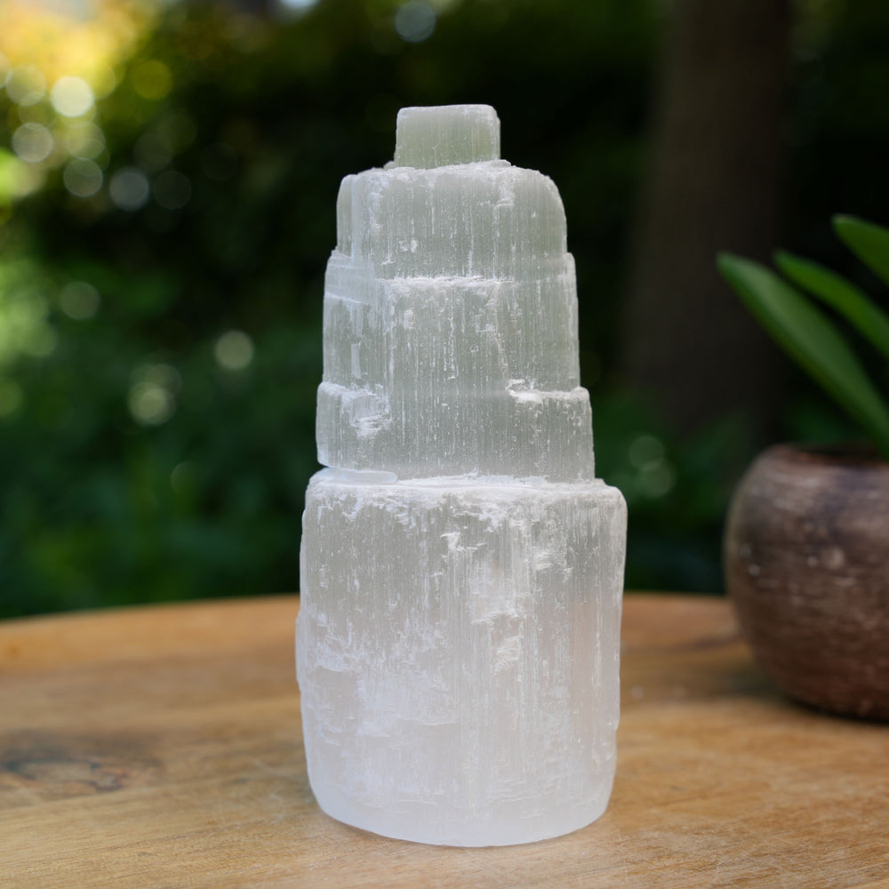 Selenite Tower | Reiki Infused