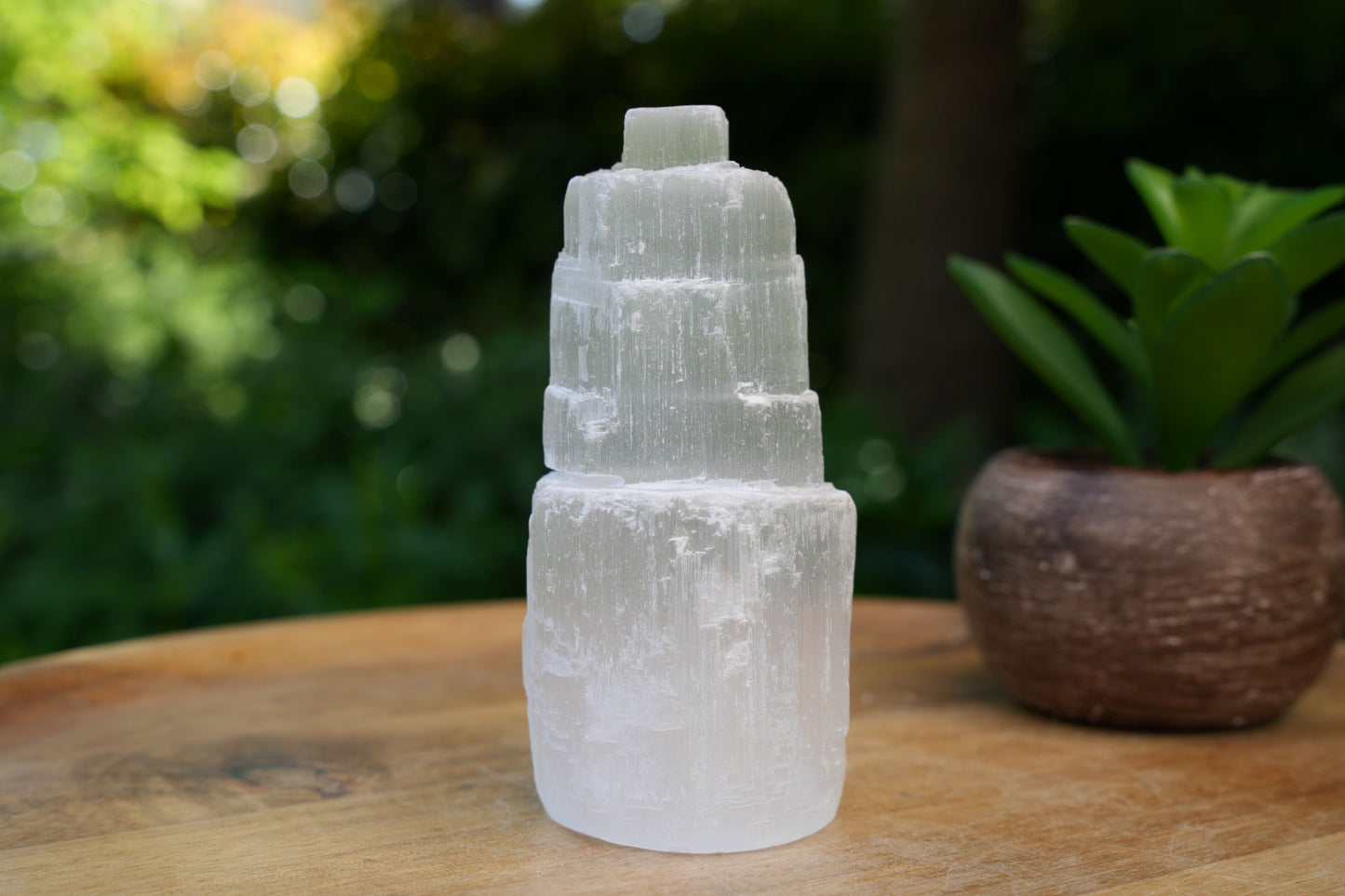 Selenite Tower | Reiki Infused