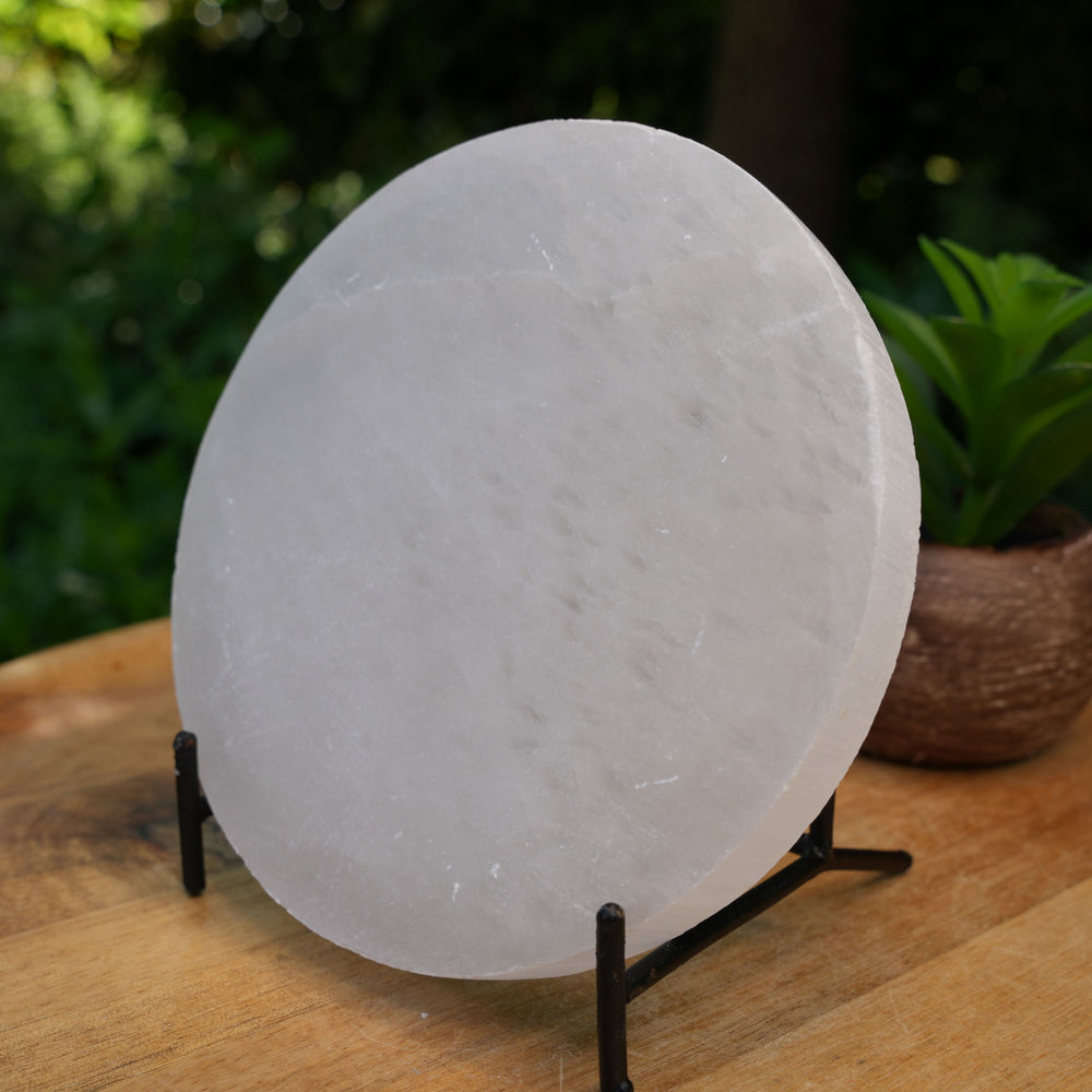 Selenite Charging Plate | Reiki Infused