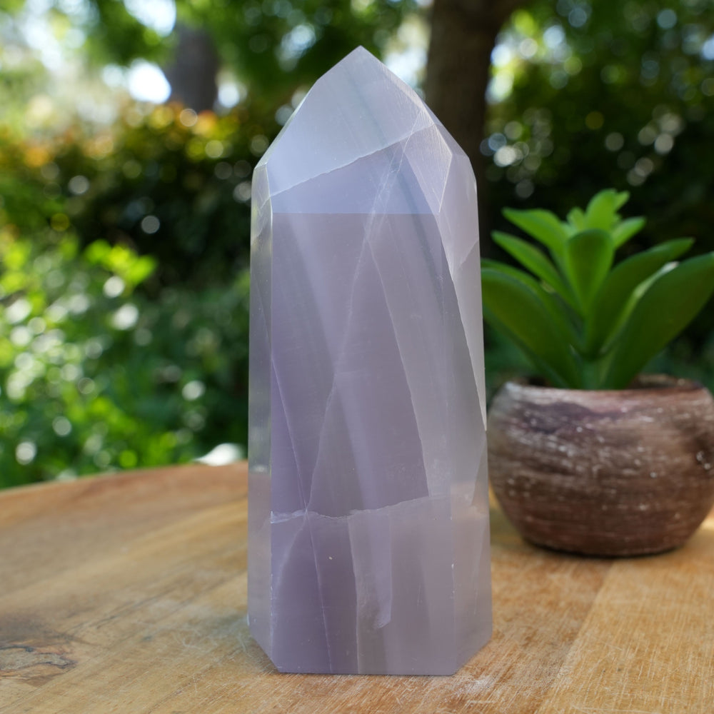 Purple Fluorite Towers | AAA Grade | Reiki Infused