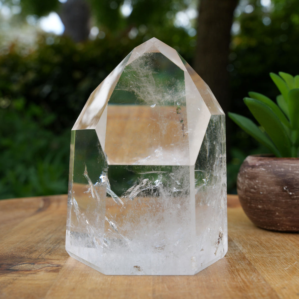 Large High Quality Clear Quartz Towers | AAA Grade | Reiki Infused