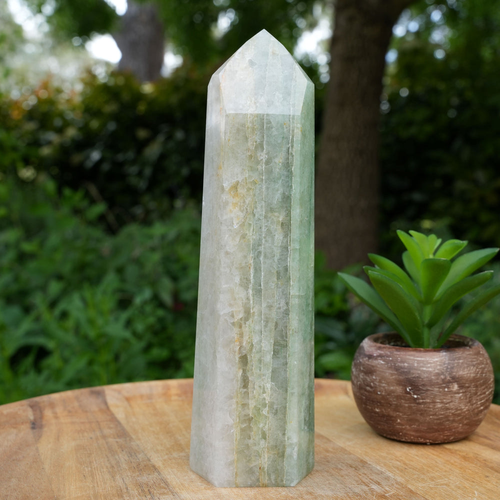 Large Green Aventurine Towers | AAA Grade | Reiki Infused