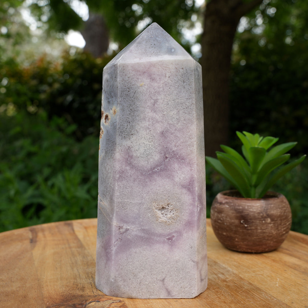 Pink Amethyst Towers | AAA Grade | Reiki Infused