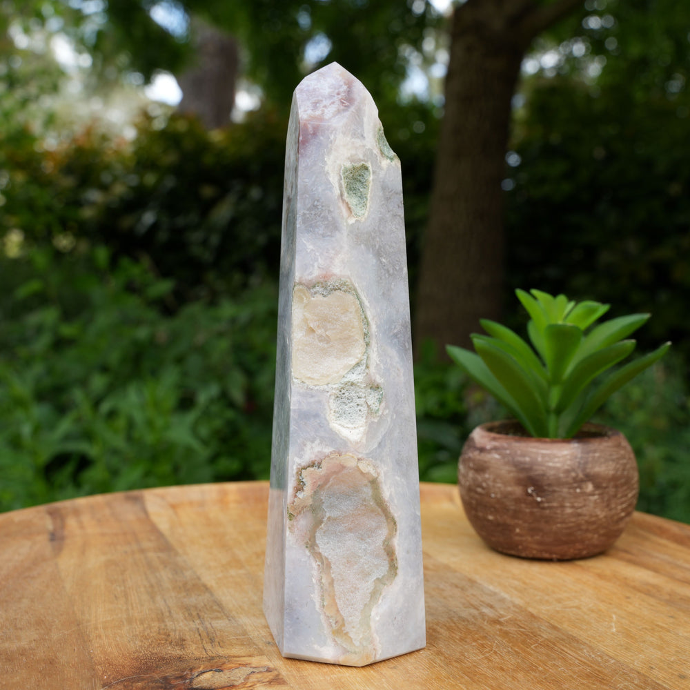 
                  
                    Pink Amethyst Towers | AAA Grade | Reiki Infused
                  
                