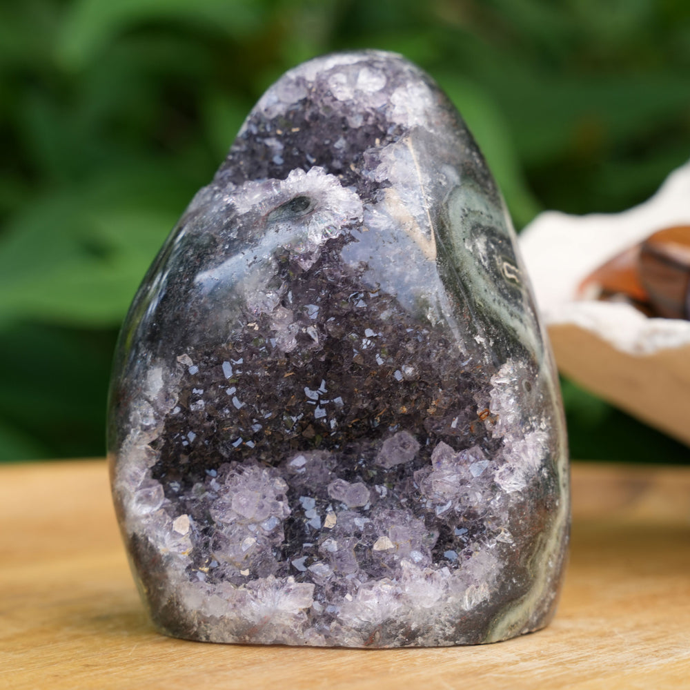 
                  
                    Amethyst Cut Base | High Quality | Reiki Infused
                  
                