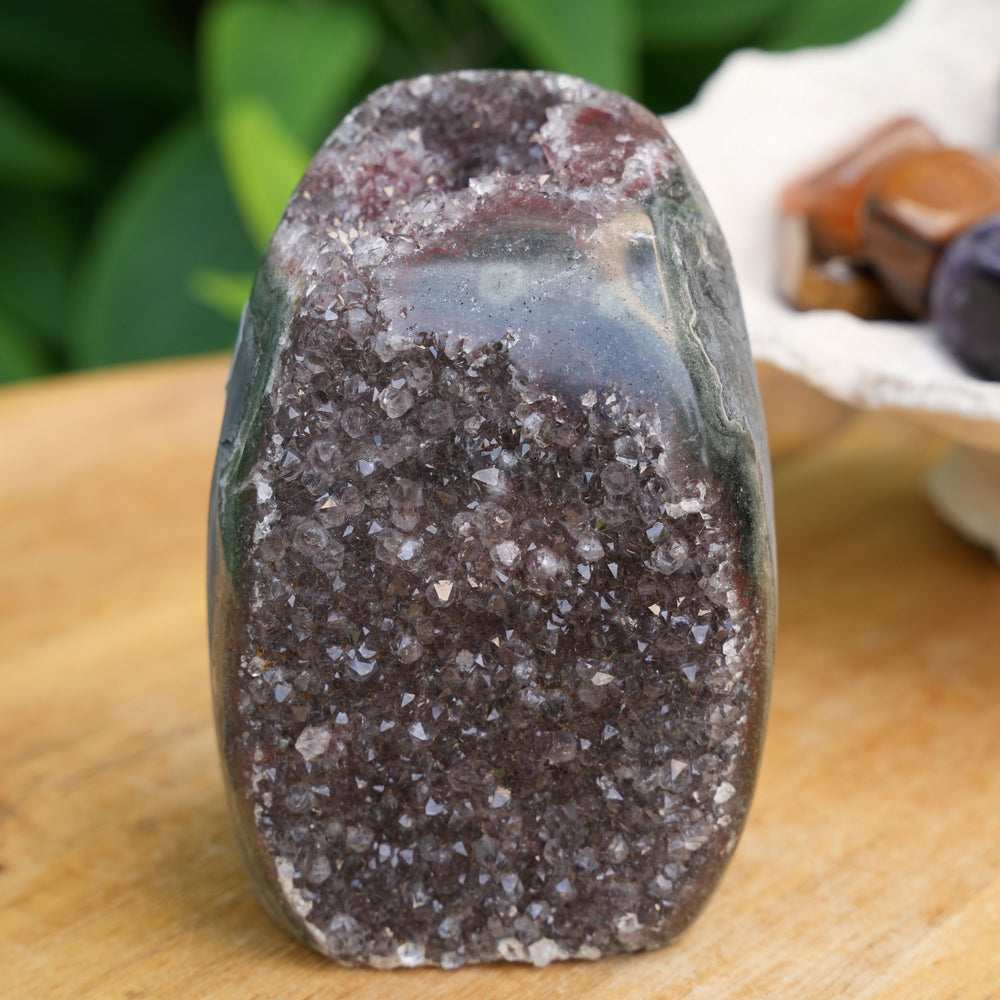 
                  
                    Amethyst Cut Base | High Quality | Reiki Infused
                  
                