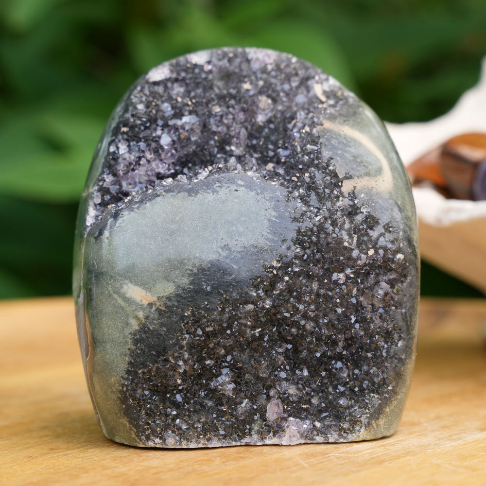 
                  
                    Amethyst Cut Base | High Quality | Reiki Infused
                  
                