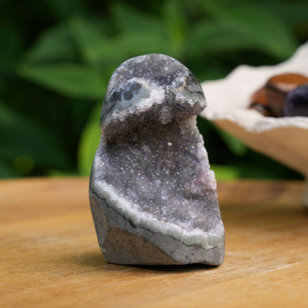 
                  
                    Amethyst Cut Base | High Quality | Reiki Infused
                  
                