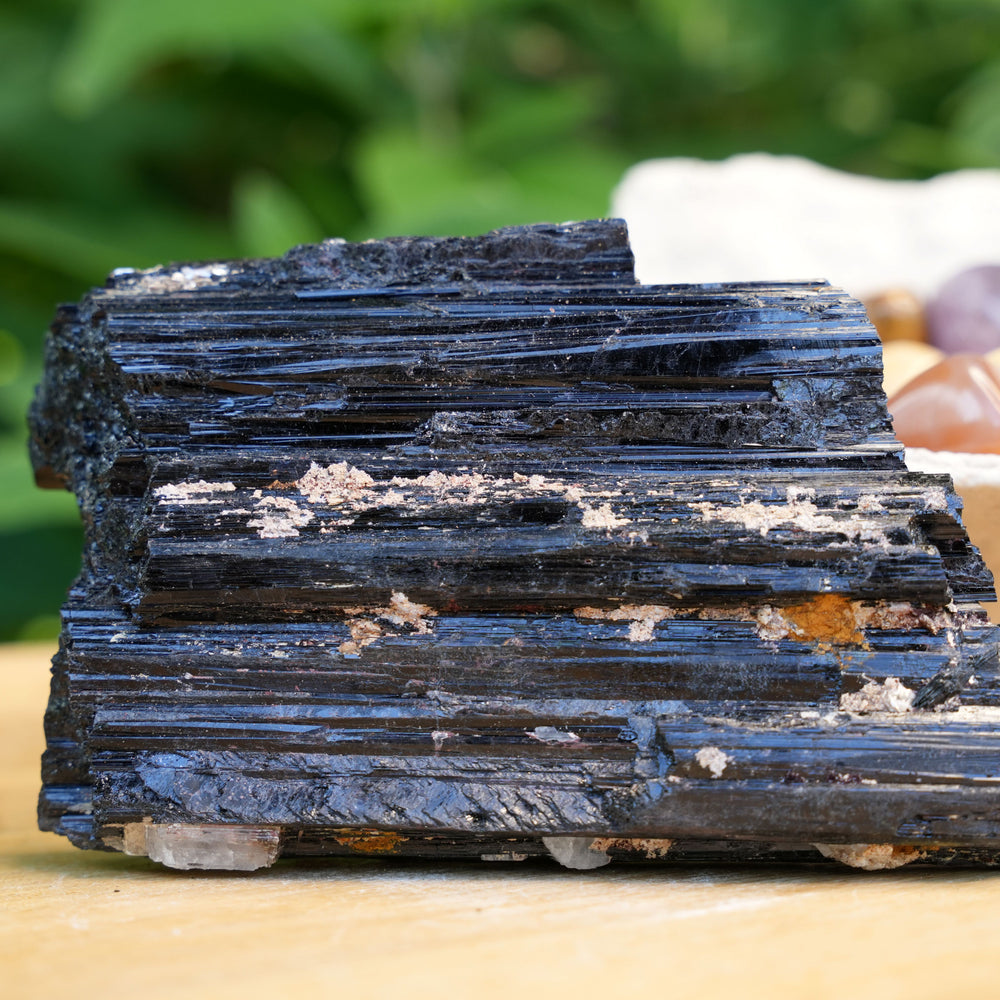 
                  
                    Large Black Tourmaline Raw | High Quality | Reiki Infused
                  
                