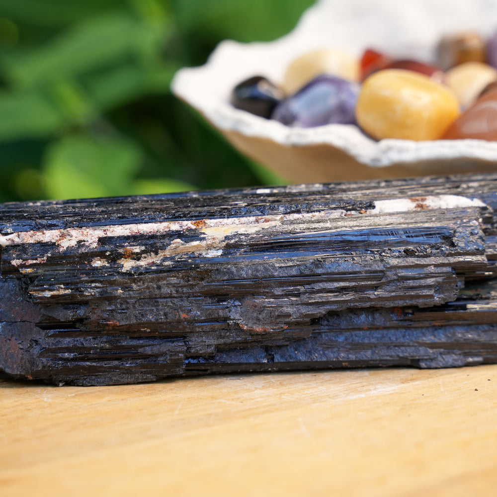 
                  
                    Large Black Tourmaline Raw | High Quality | Reiki Infused
                  
                