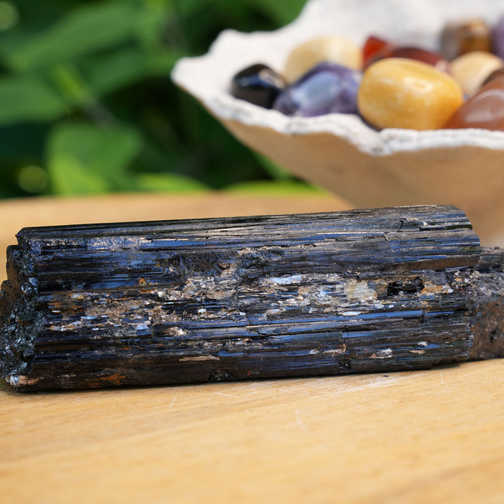 
                  
                    Large Black Tourmaline Raw | High Quality | Reiki Infused
                  
                