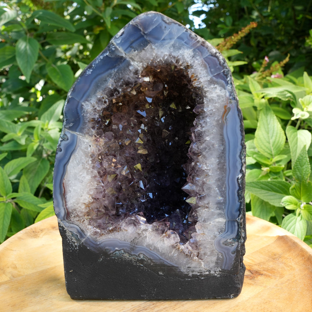 Large Amethyst Agate Cathedral Caves | High Quality | Reiki Infused