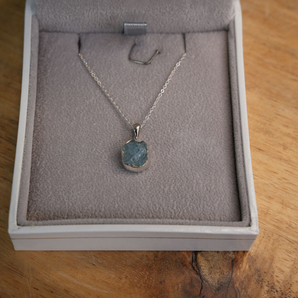 
                  
                    Aquamarine Pendants | 925 Stirling Silver | High Quality | Reiki Infused
                  
                