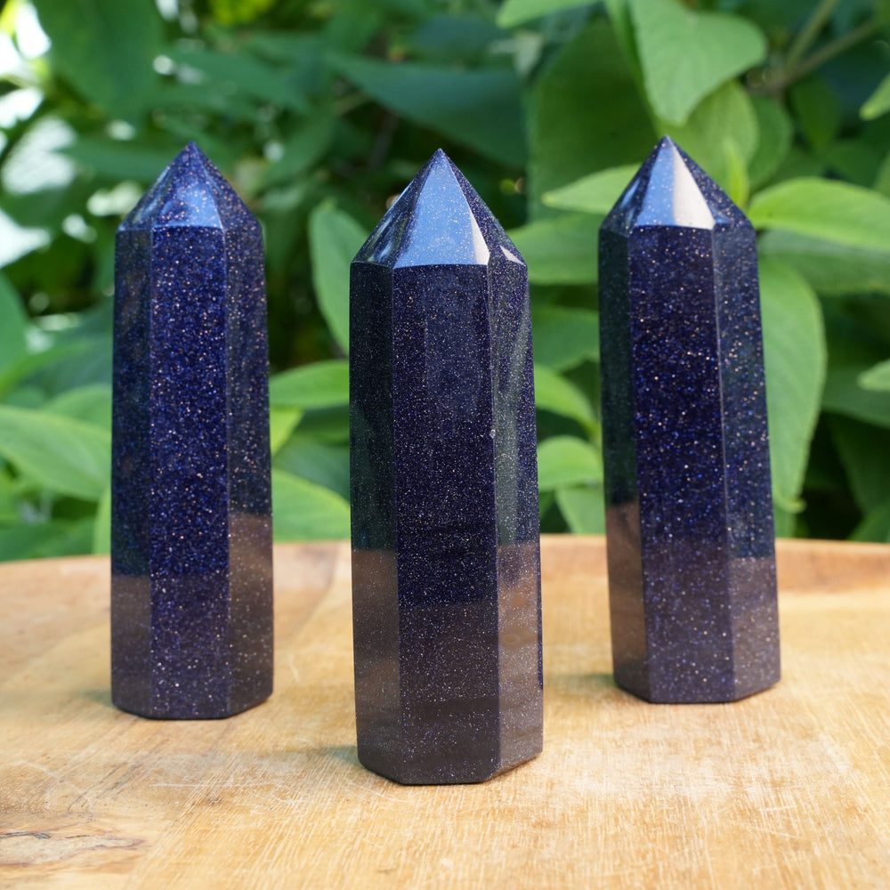
                  
                    Blue Goldstone | High Quality | Reiki Infused
                  
                