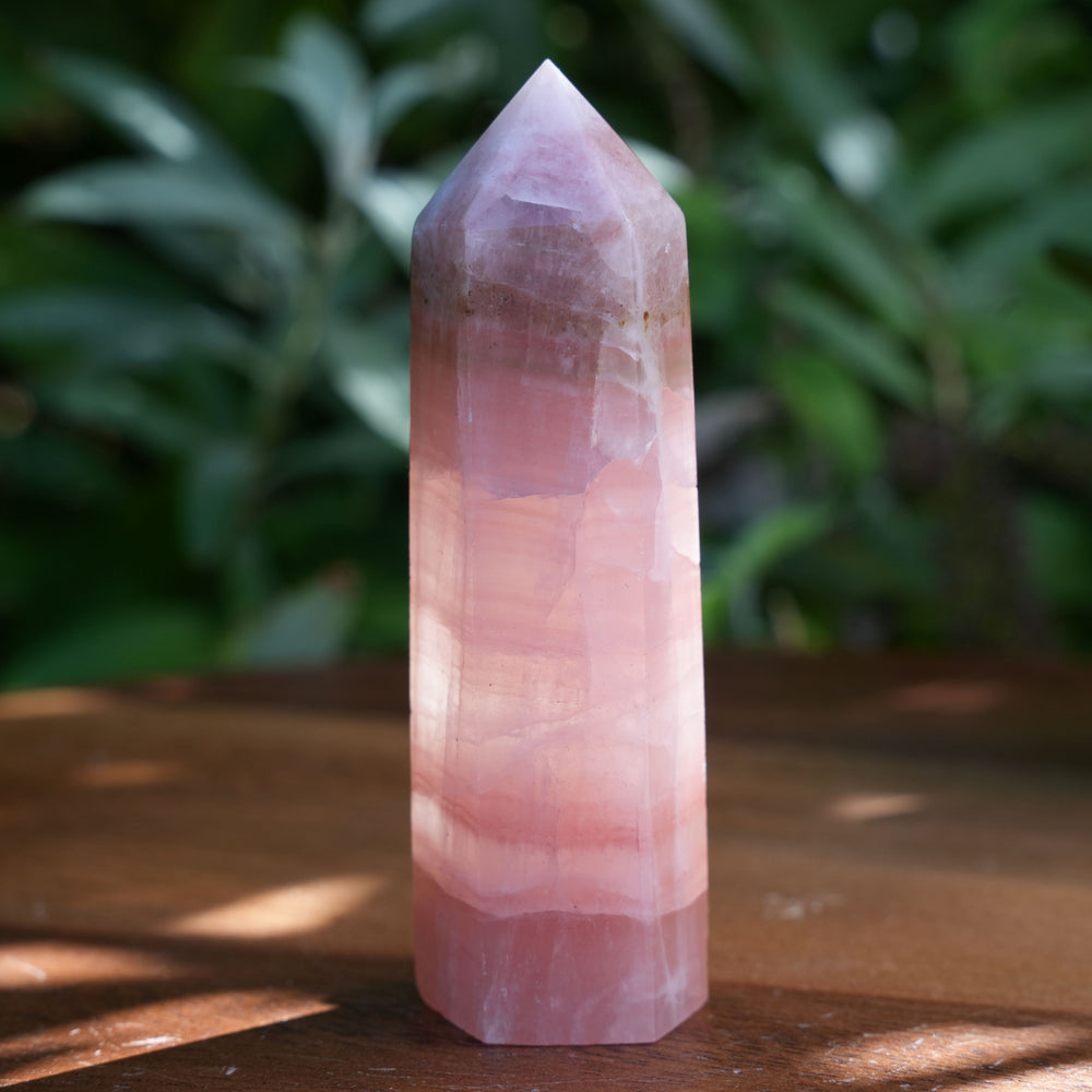 Pink Calcite Towers | Reiki Infused