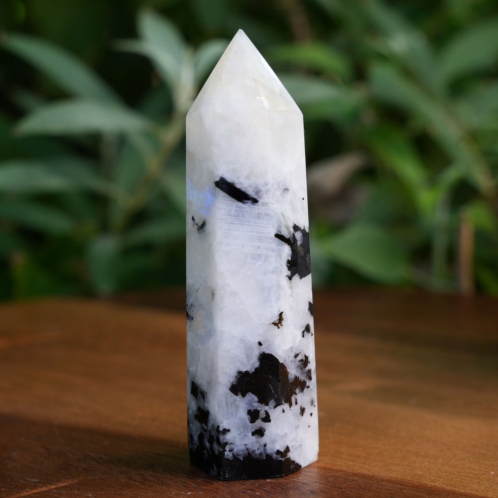 Rainbow Moonstone Quartz Towers | Reiki Infused